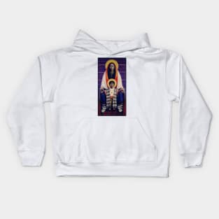 Hopi Barn Madonna & Child Kids Hoodie